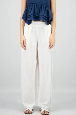 Pantalon fluido amplio