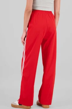 Pantalon fluido detalle rayas