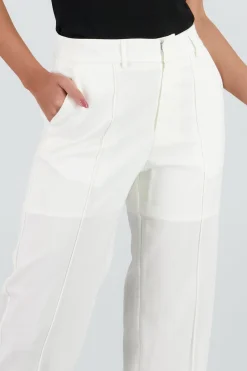 Pantalon fluido wide leg