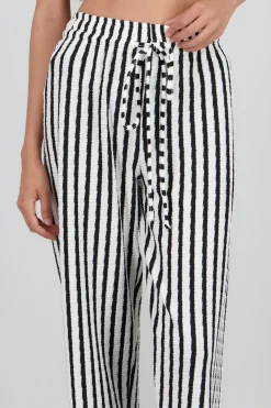 Pantalon jareta lineas textura