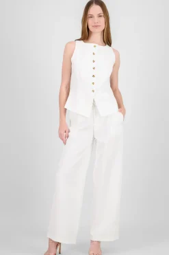 Pantalon Liso Cinturon