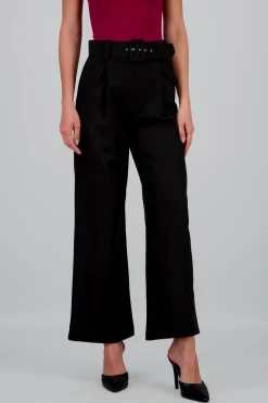 Pantalon Liso Cinturon