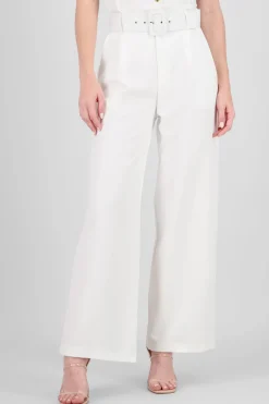 Pantalon Liso Cinturon