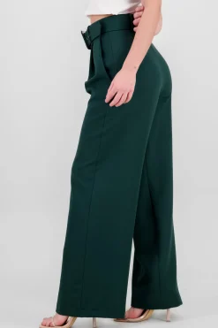 Pantalon Liso Cinturon