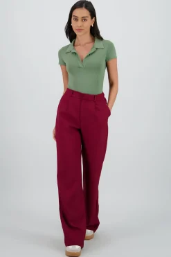 Pantalon pinzas amplio