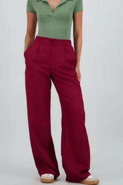 Pantalon pinzas amplio