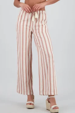 Pantalon rayas con jareta