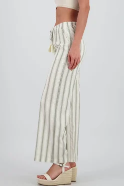 Pantalon rayas con jareta