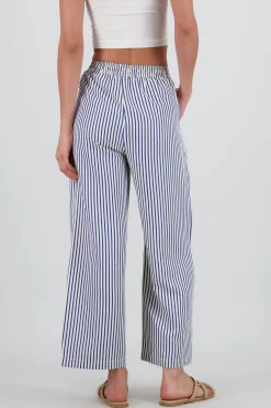 Pantalon rayas con jareta