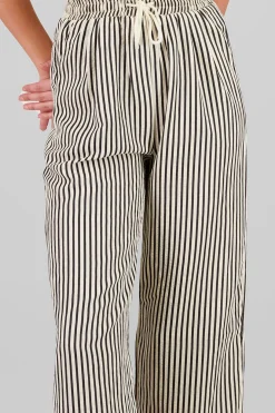 Pantalon rayas con jareta