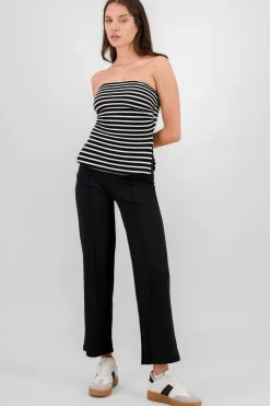 Pantalon recto costuras