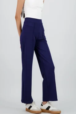 Pantalon recto costuras