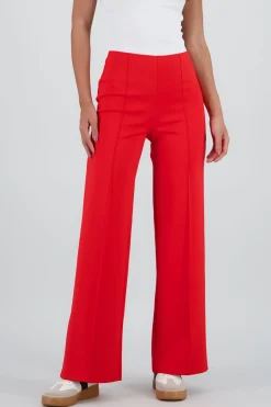 Pantalon recto detalle costura