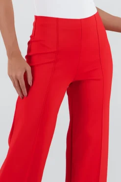 Pantalon recto detalle costura