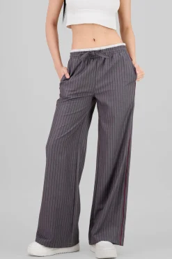 Pantalon recto rayas