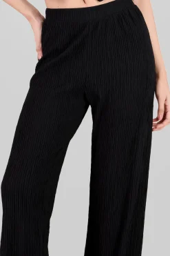 Pantalon recto textura