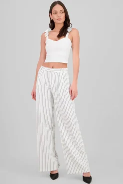 Pantalon sastre rayas con bolsas Hypsters