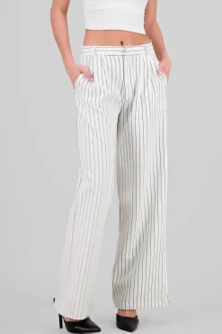 Pantalon sastre rayas con bolsas Hypsters