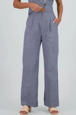 Pantalon sastre rayas delgadas Hypsters