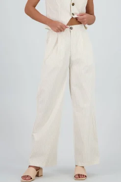 Pantalon sastre rayas delgadas Hypsters