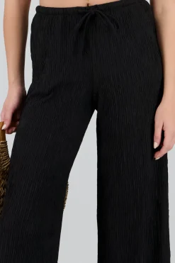 Pantalon textura bandana pretina jareta