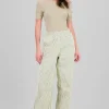 Pantalon wide leg rayas