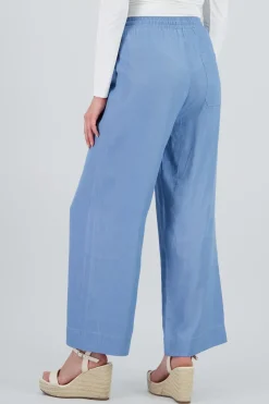 Pantalones ligeros pierna amplia tacto super suave