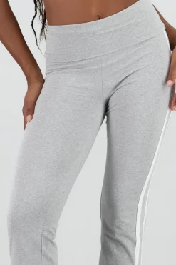 Pants con dobles en la pretina de rayas