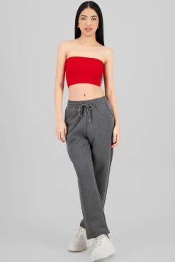 Pants con peluche adentro lisos