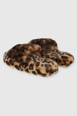 Pantufla cozy animal print