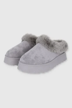 Pantufla Peluda Mula
