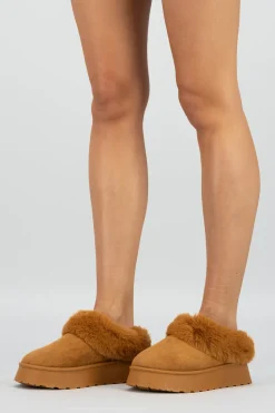 Pantufla Peluda Mula