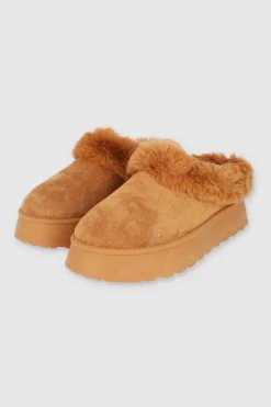 Pantufla Peluda Mula