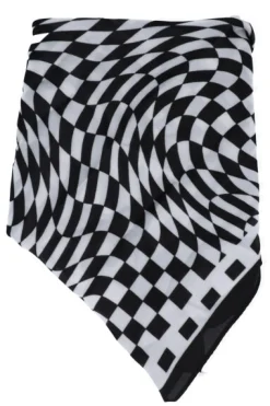 Pañuelo bicolor cuadros