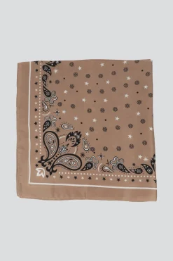 Pañuelo borde paisleys