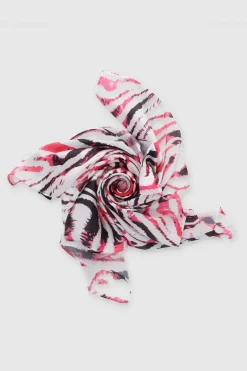 Pañuelo cebra degradado
