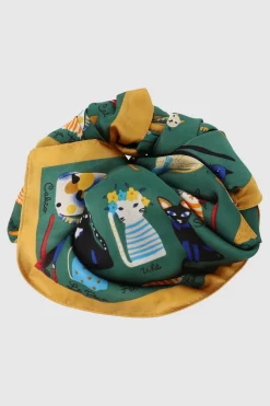 Pañuelo gatos formados