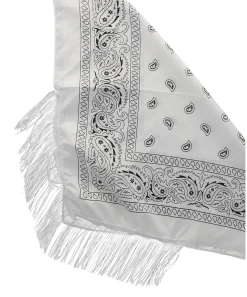 Pañuelo paisley flecos