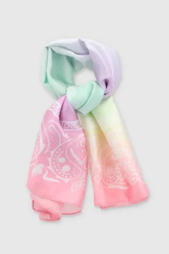 Pañuelo paisleys degradado