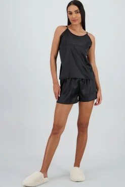 Pijama satin tank short