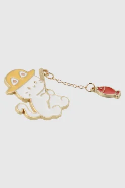 Pin Gatito Pescador