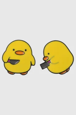 Pin Patito Amenazador