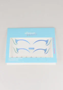 Plantilla delineado iridiscente