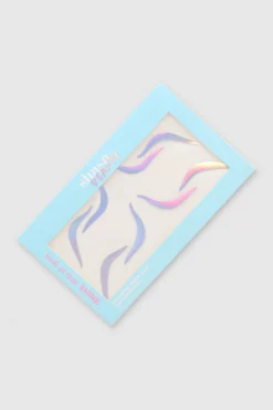 Plantilla Estampa Ondas Ojos