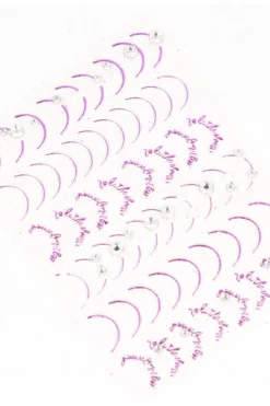 Plantilla Estampas Uñas Brillo