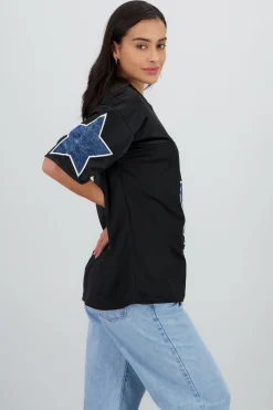 Playera deportiva detalle parche