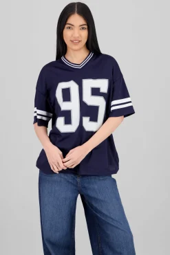 Playera deportiva estampado numeros