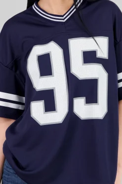 Playera deportiva estampado numeros