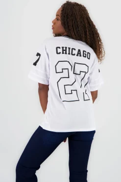 Playera deportiva numero brillos