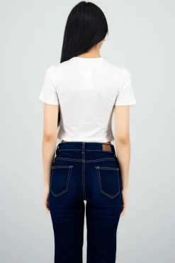 Playera estampada cerezas